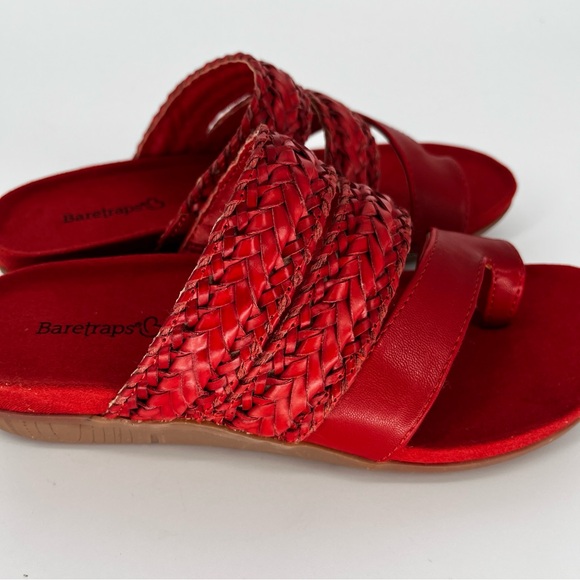 Baretraps Jonelle Slide Sandals Paprika Woven Strap - Size 5.5 - Picture 7 of 12
